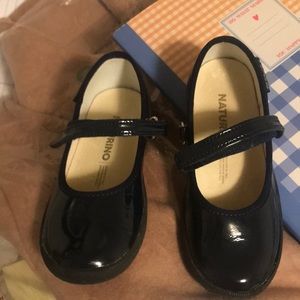 Naturino Navy Patent Shoe